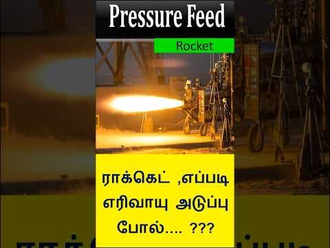 Pressure feed rocket