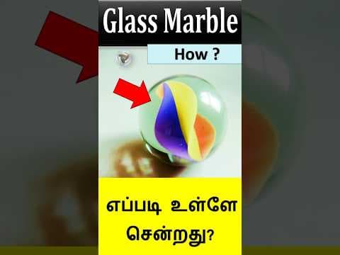 Glass Marble - Cat's eye #howtomake