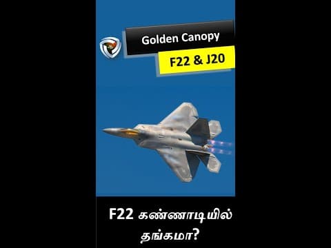 F22 Golden Canopy: #Shorts