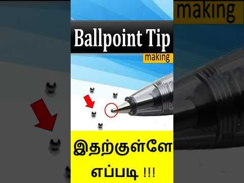 How Ballpoint tips are made #facts